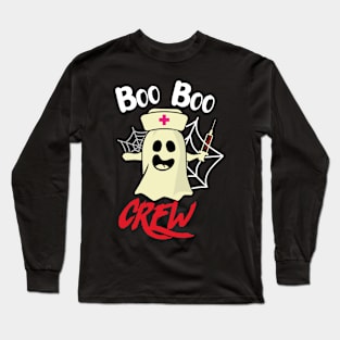 Boo Boo Crew Nurse Long Sleeve T-Shirt